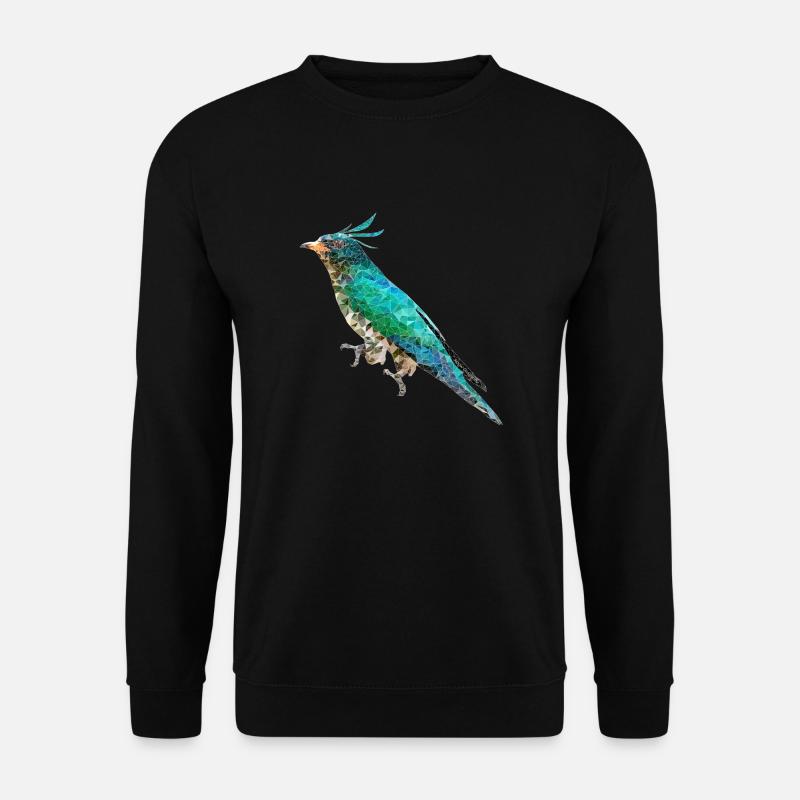Bird ~ the Emerald Cuckoo - Unisex Sweatshirt - black