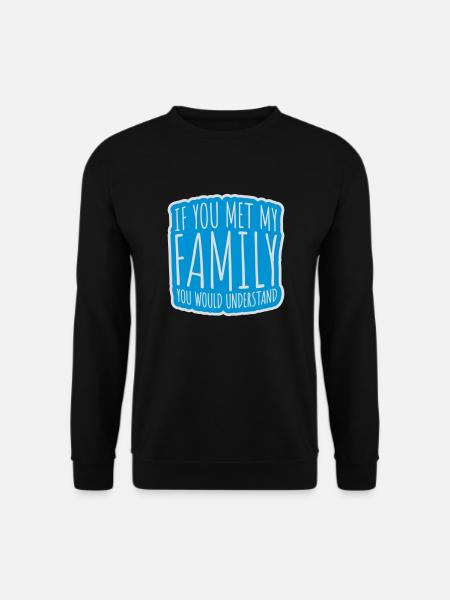 vous comprendriez citation - Sweat-shirt Unisexe - noir