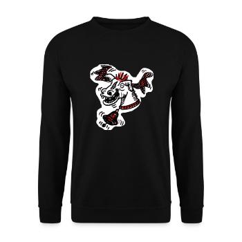 Zoffart ELCH - Unisex Pullover - Schwarz - Vorne - Alina (178cm) & Michal (187cm)