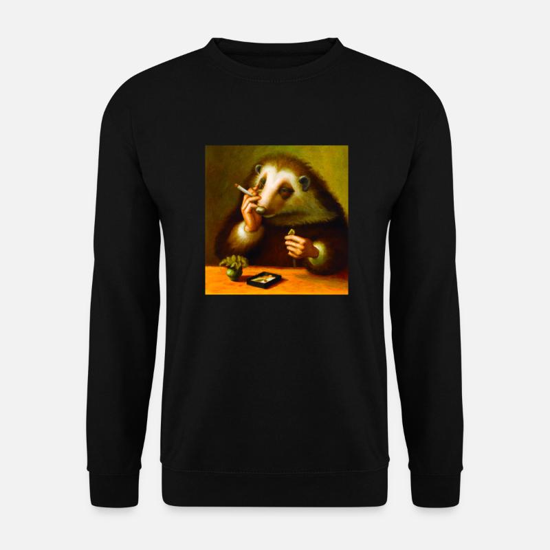 Dream-Igel - Unisex Pullover - Schwarz