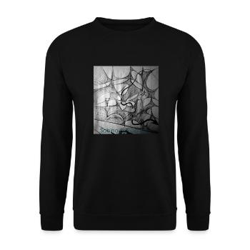 Sabino Lemon ART Tees - Unisex Pullover - Schwarz - Vorne - Alina (178cm) & Michal (187cm)