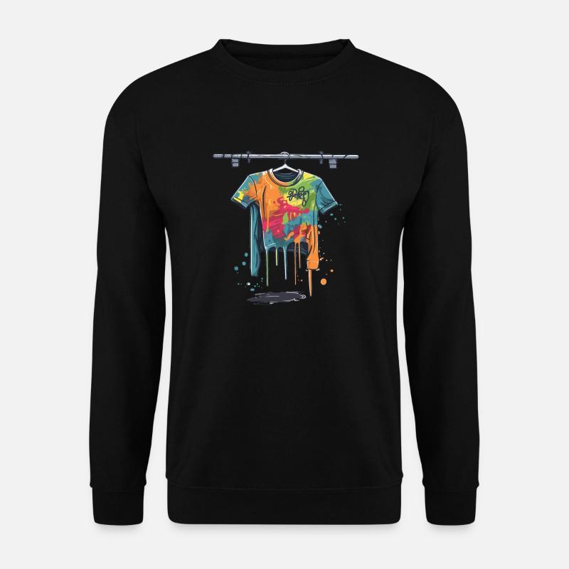Graffiti Hemd - Unisex Pullover - Schwarz