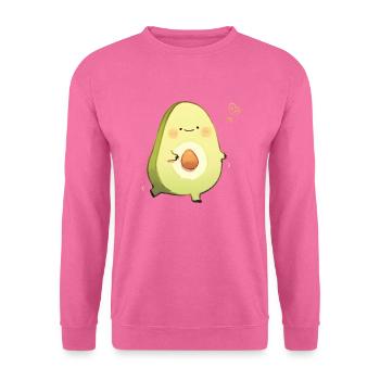 Embracing avocado - Unisex Sweatshirt - pink - Front