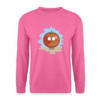 Tomate - Sweat-shirt Unisexe - rose - Devant
