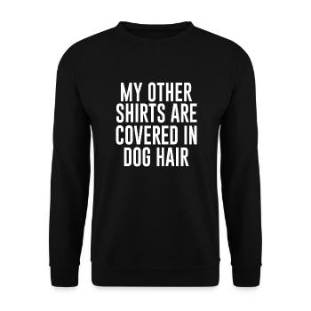 Dog Dog Trainer Sayings Dog Owner - Unisex Sweatshirt - black - Front - Alina (178cm) & Michal (187cm)
