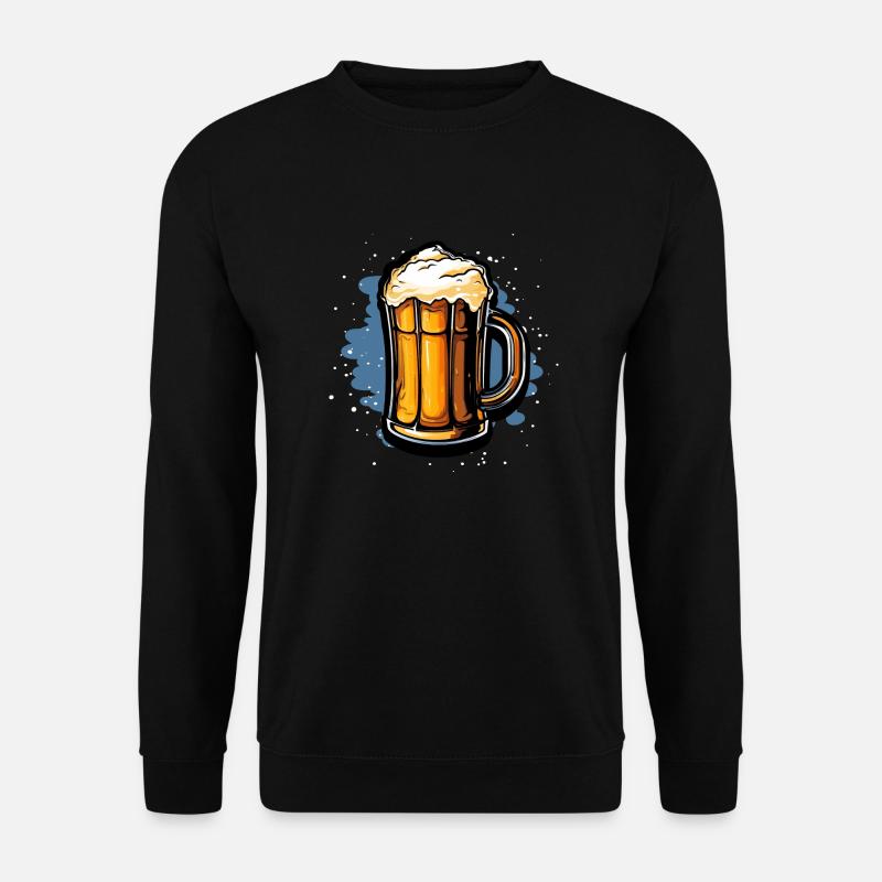 Bier - Unisex Pullover - Schwarz