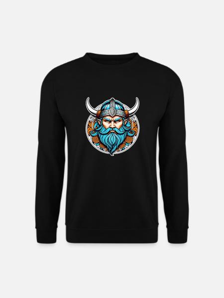 Viking Odin Thor Valhalla - Unisex Sweatshirt - black