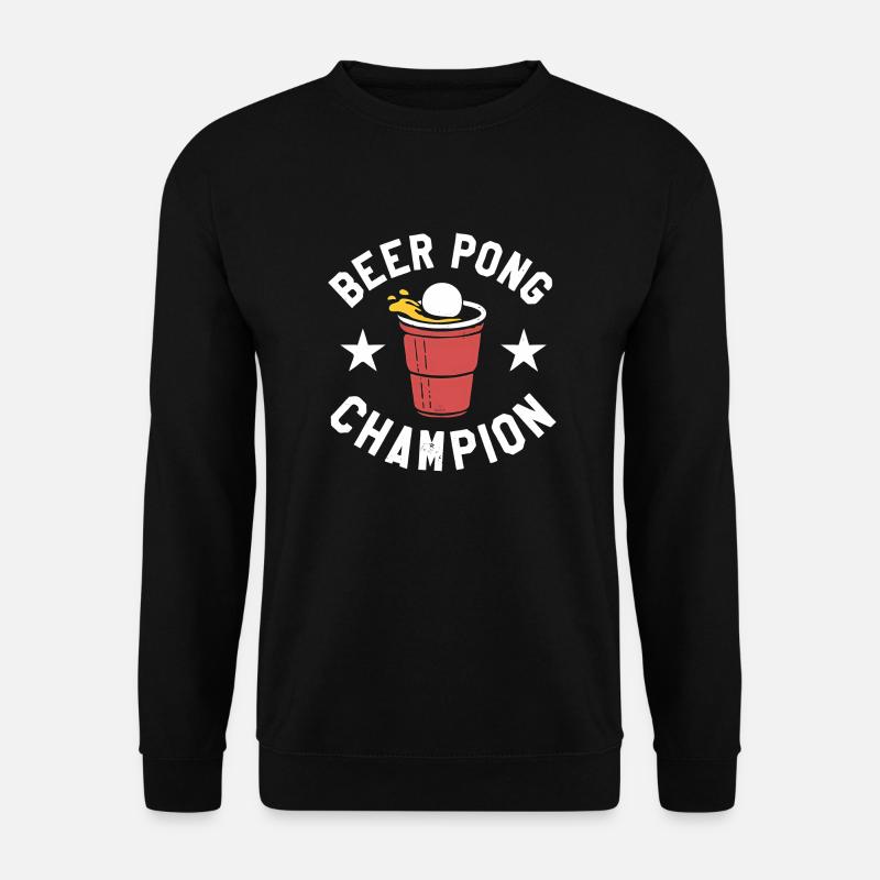 23F 0290 bk - Sweat-shirt Unisexe - noir