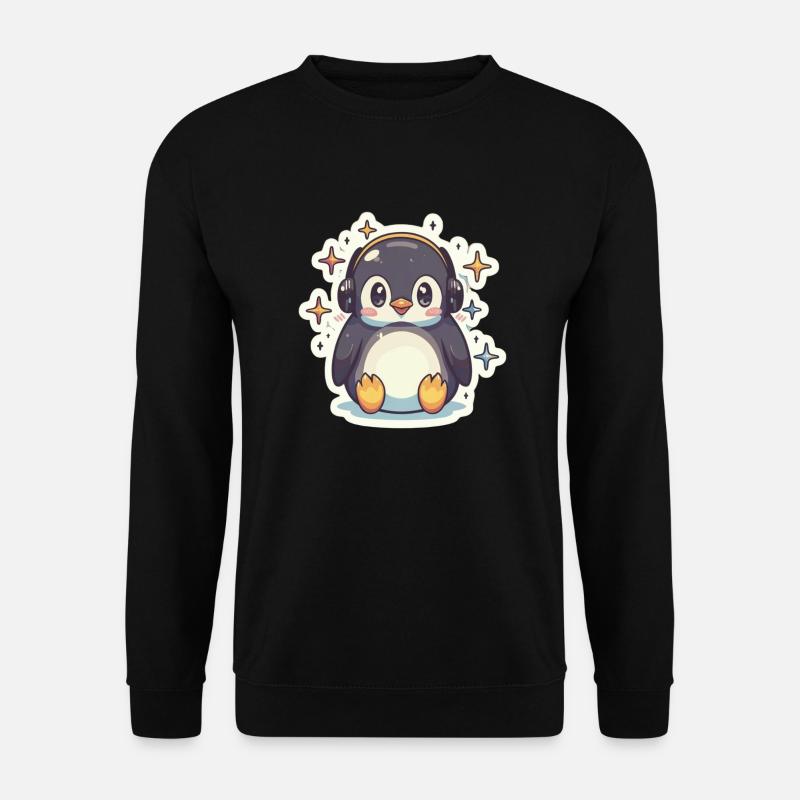 Penguin Lover - Unisex Sweatshirt - black
