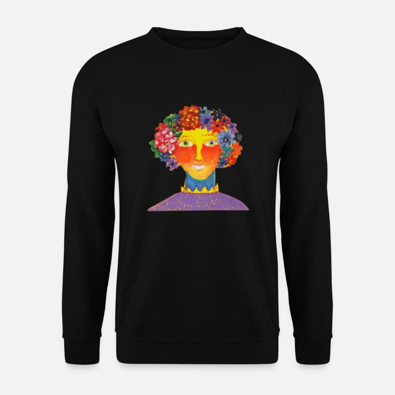 Anna Druckversion - Unisex Pullover - Schwarz
