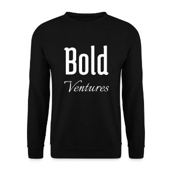 Réussir en affaires, prendre des risques, oser rêver - Sweat-shirt Unisexe - noir - Devant - Alina (178cm) & Michal (187cm)