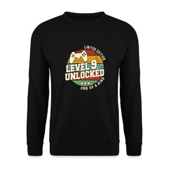 Vintage Né(e) un mois de 2015 anniversaire - Sweat-shirt Unisexe - noir - Devant - Alina (178cm) & Michal (187cm)
