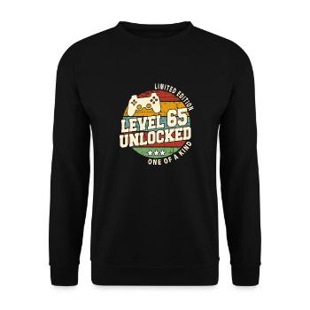 Vintage Né(e) un mois de 1959 anniversaire - Sweat-shirt Unisexe - noir - Devant - Alina (178cm) & Michal (187cm)
