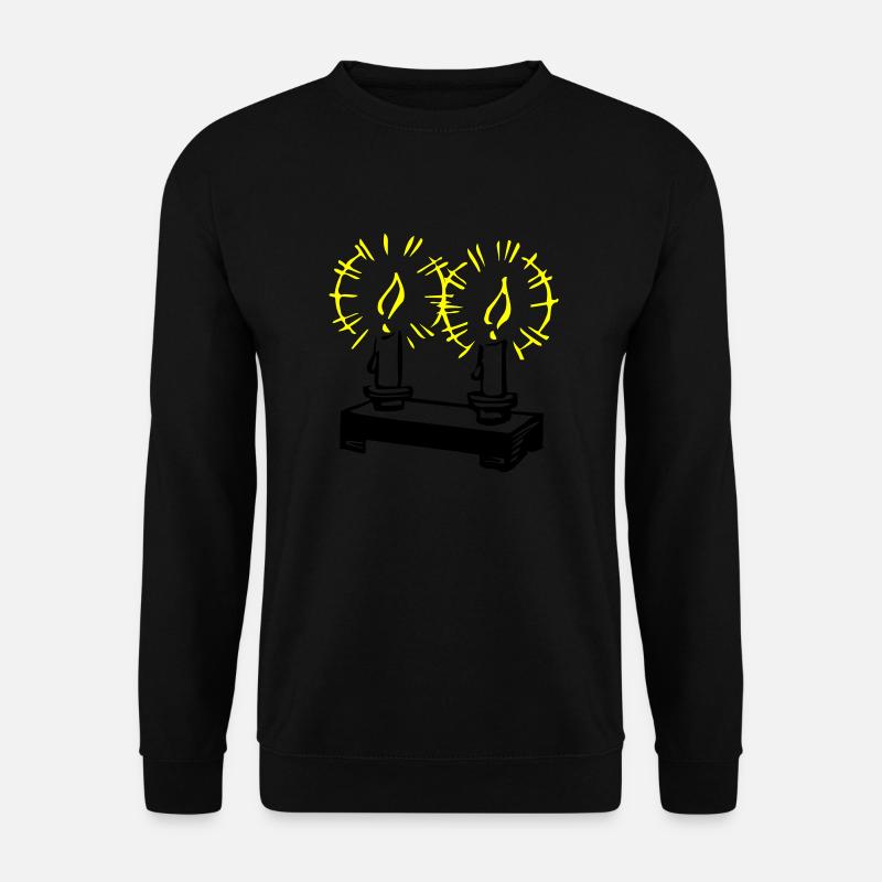 Candles 02 - Unisex Sweatshirt - black