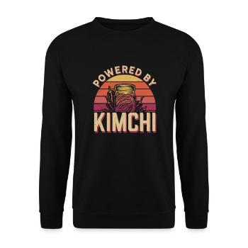 Love for kimchi and taste - Unisex Sweatshirt - black - Front - Alina (178cm) & Michal (187cm)
