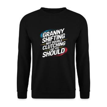 Parfait pour les fans de technologie automobile à l’ancienne - Sweat-shirt Unisexe - noir - Devant - Alina (178cm) & Michal (187cm)