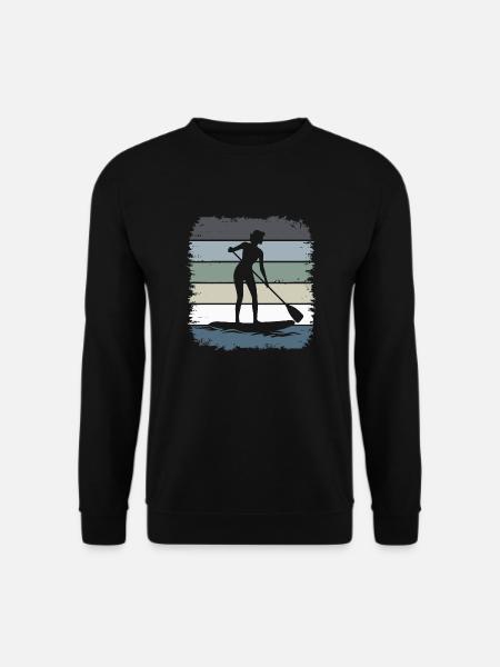 Stand Up Paddling - Unisex Pullover - Schwarz