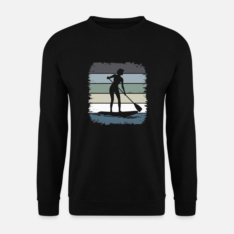 Stand up paddling - Unisex Sweatshirt - black