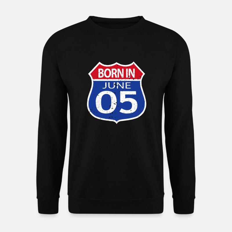 Born in June 2005 - Unisex Sweatshirt - black