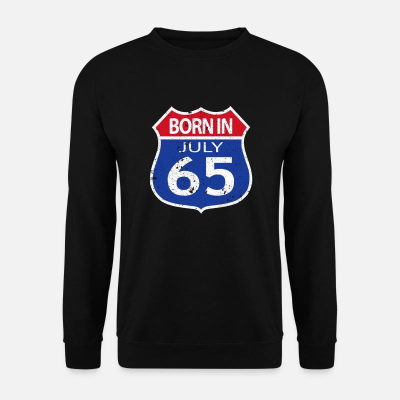 Geboren im Juli 1965 - Unisex Pullover - Schwarz