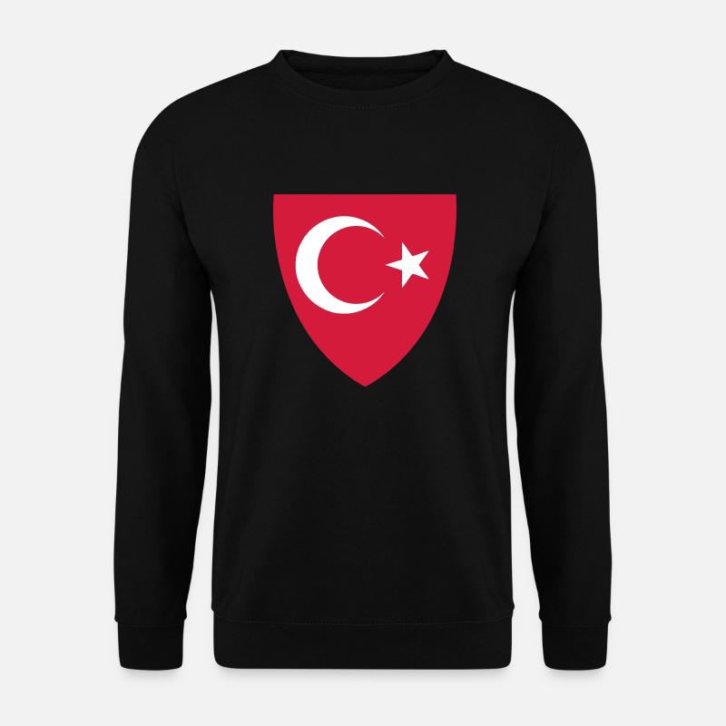 tuerkei_wappen - Unisex Pullover - Schwarz