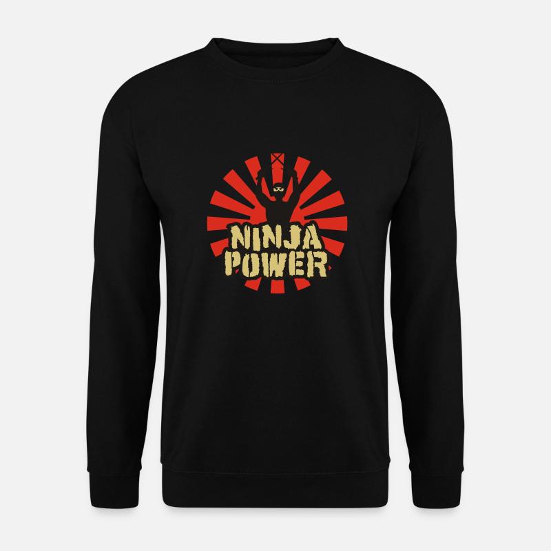 Ninja Power - Unisex Pullover - Schwarz