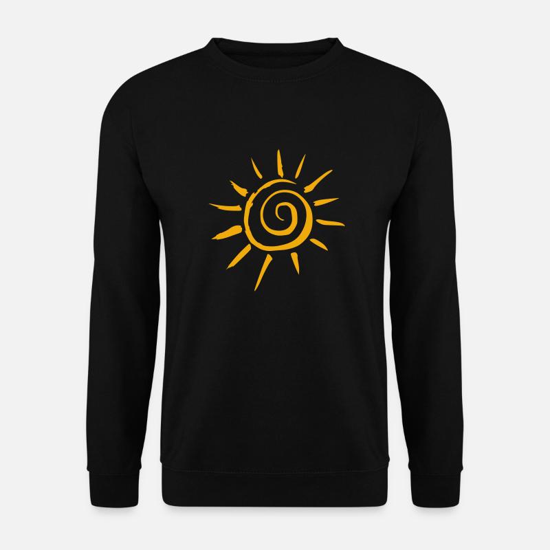 sonne - Unisex Pullover - Schwarz