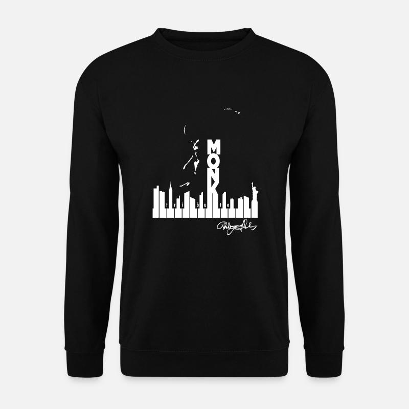 Monk B - Unisex Pullover - Schwarz