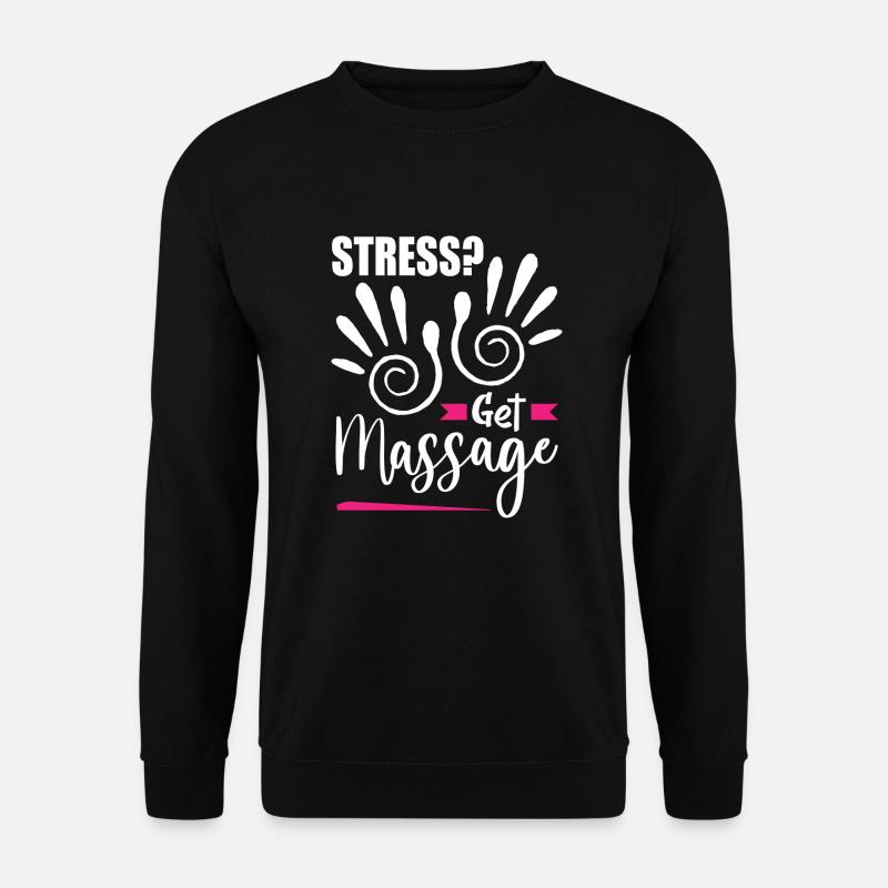 Massage - Unisex Pullover - Schwarz