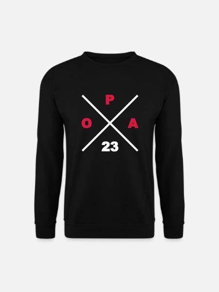 Opa 23 - Unisex Pullover - Schwarz