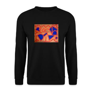 Sabino Lemon ART Tees - Unisex Pullover - Schwarz - Vorne - Alina (178cm) & Michal (187cm)