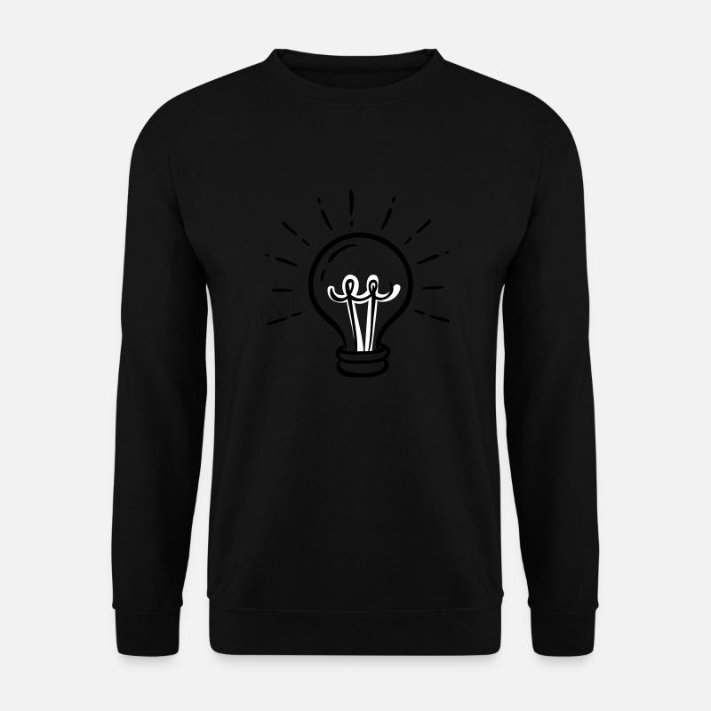 Ich habe eine neue Idee! - Unisex Pullover - Schwarz