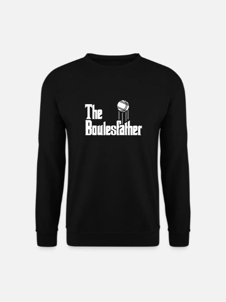 The Boulesfather Boule Boccia Petanque - Unisex Pullover - Schwarz