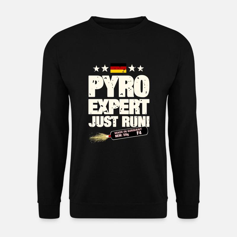 Pyro Pyrotechnik - Unisex Pullover - Schwarz