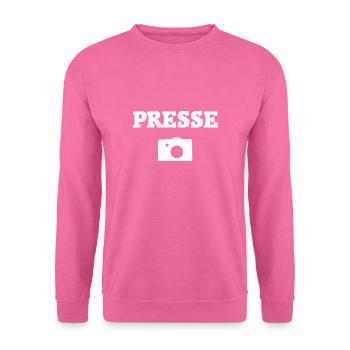Presse Kleidung - Unisex Pullover - Pink - Vorne