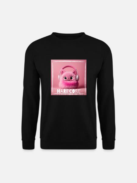 har d core - Unisex Pullover - Schwarz