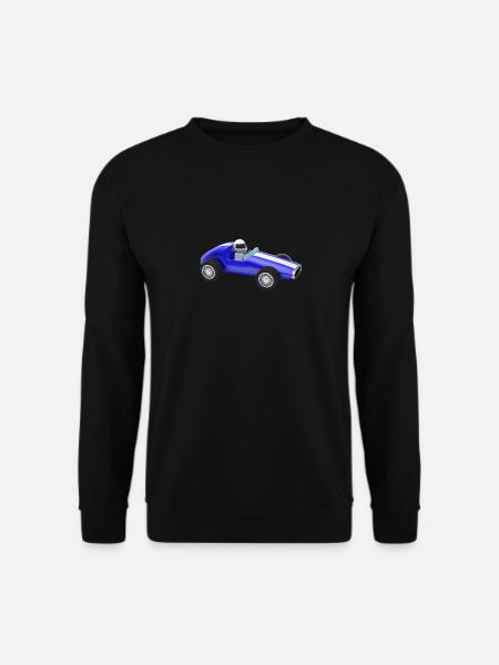 racing car auto automobile toy - Unisex Sweatshirt - black