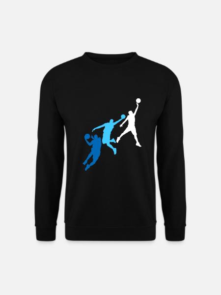 Basketball Basketball Basketballspieler - Unisex Pullover - Schwarz