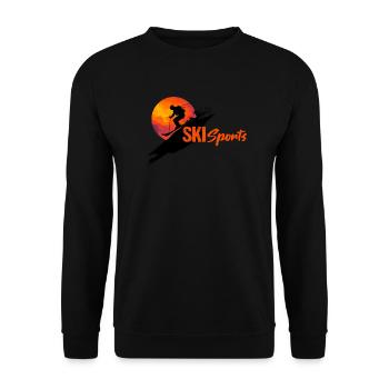 Ski Sports - Unisex Pullover - Schwarz - Vorne - Alina (178cm) & Michal (187cm)