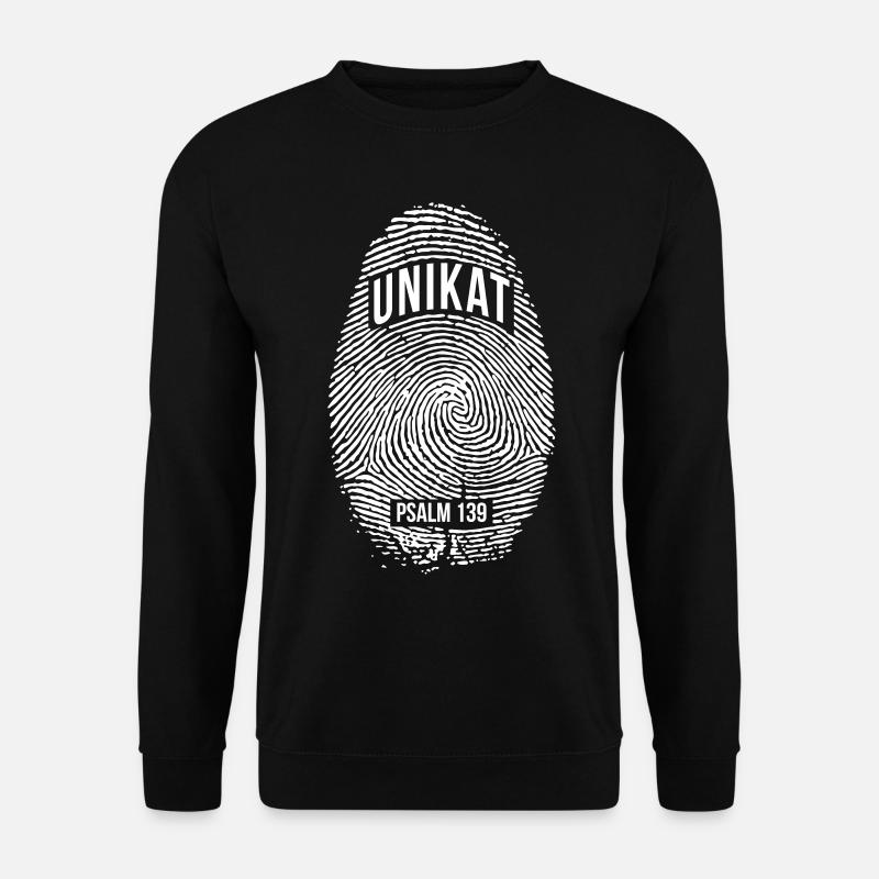 Unikat - Unisex Pullover - Schwarz