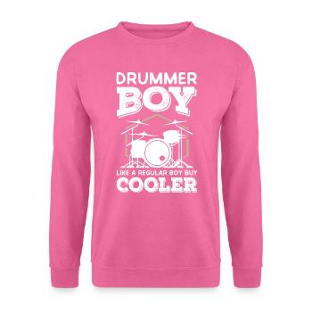 Drummer Boy - Unisex Pullover - Pink - Vorne