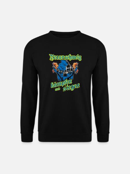 Braunschweig kämpfen und siegen - Unisex Pullover - Schwarz
