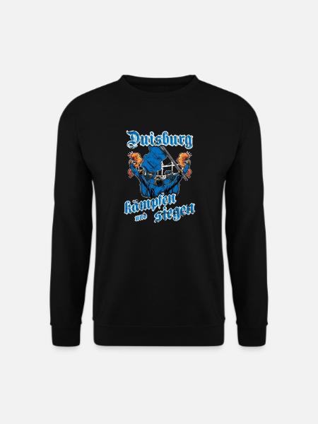 Duisburg kämpfen und siegen - Unisex Pullover - Schwarz