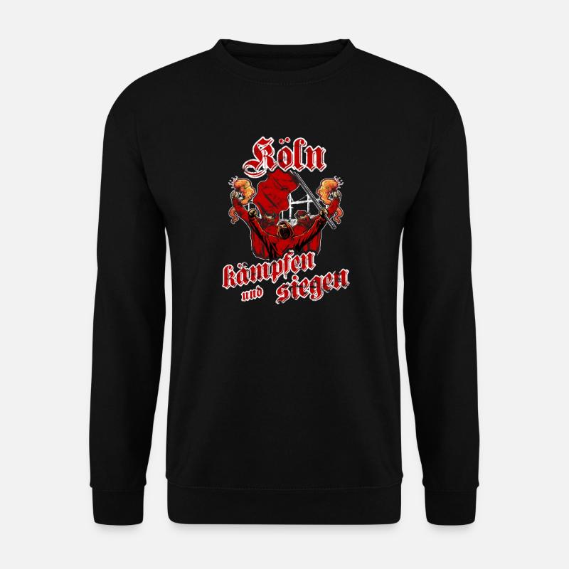 Köln kämpfen und siegen - Unisex Pullover - Schwarz