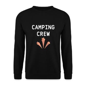 Équipe de camping - Sweat-shirt Unisexe - noir - Devant - Alina (178cm) & Michal (187cm)