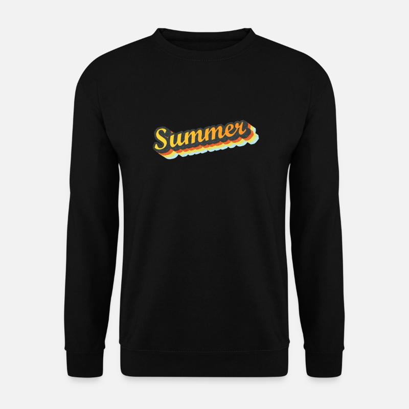 Summer - Unisex Pullover - Schwarz