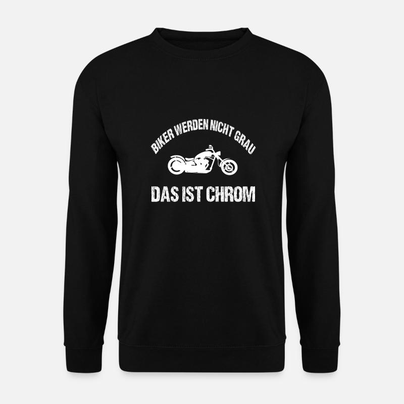 Motorrad - Unisex Pullover - Schwarz