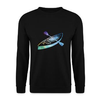 Kajak - Unisex Pullover - Schwarz - Vorne - Alina (178cm) & Michal (187cm)