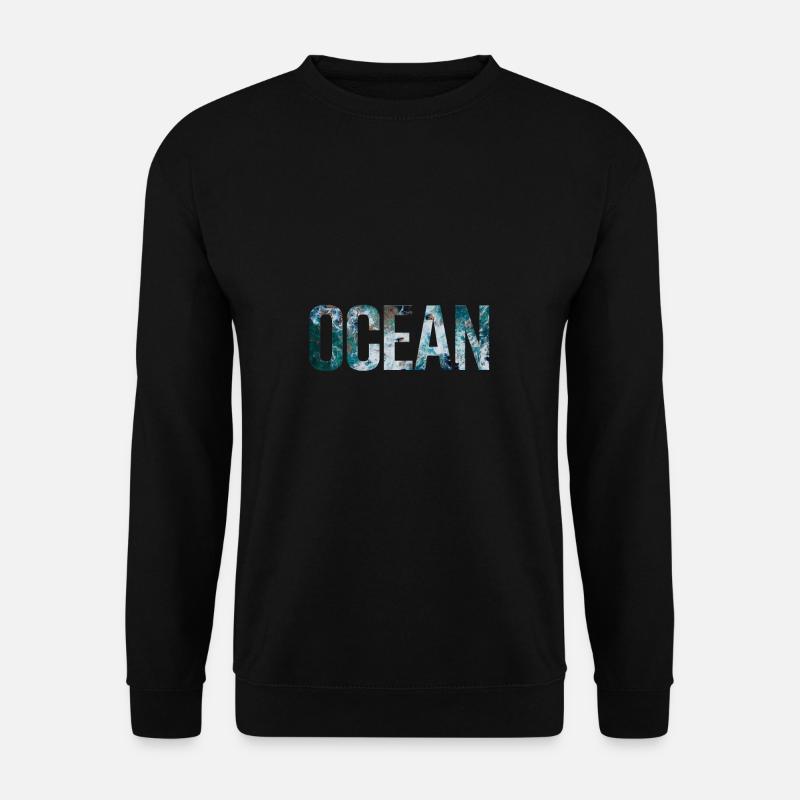 ocean - Unisex Sweatshirt - black