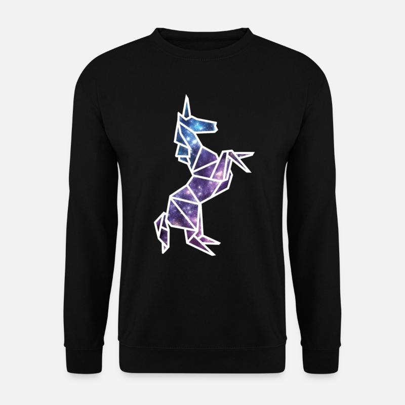 Galaxy Unicorn - Unisex Sweatshirt - black